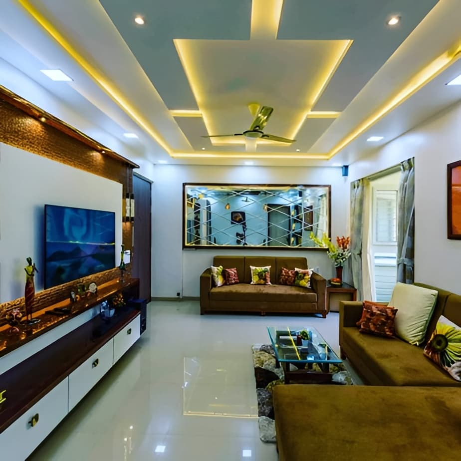 False Ceiling & LED Lighting Design
